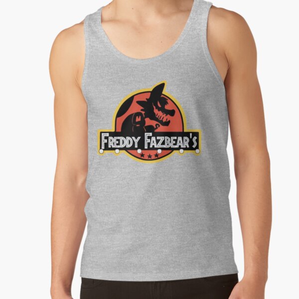Fnaf Five Nights At Freddy's Freddy Fazbear Tank Top - Image 3