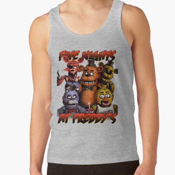 Five Nights At Freddy's Crazy Tank Top - Image 3