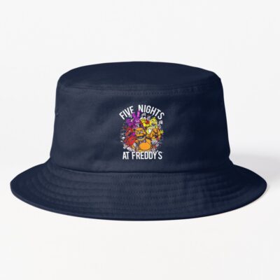 Five Nights At Freddy_s Video Vintage Movies Game Funny Gaming Bucket Hat