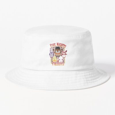 Pizzeria Multi Character Bucket Hat