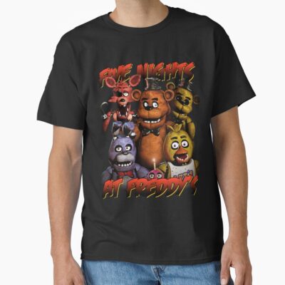 Five Nights At Freddy's Crazy T-shirt