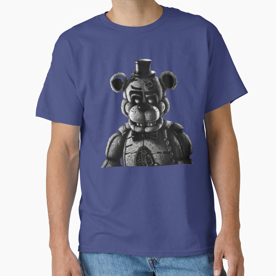 Five Nights At Freddy's Black T-shirt - Image 4
