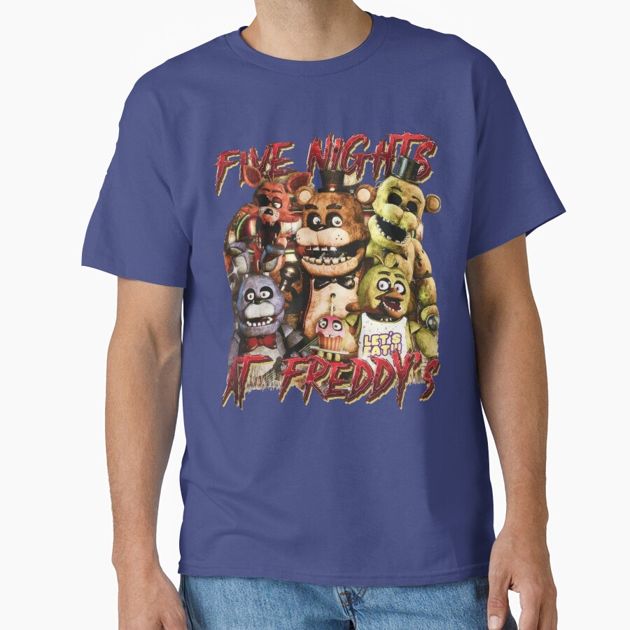 Five At Night Freddys Fnaf Movie T-shirt - Image 4