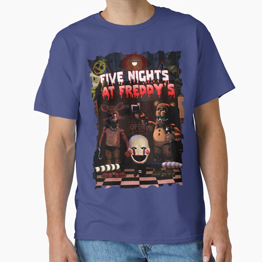Five Nights At Freddy's Creepy T-shirt - Image 4