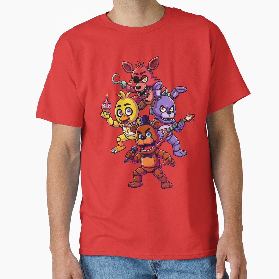 Five Nights At Freddy's Game T-shirt - Image 5