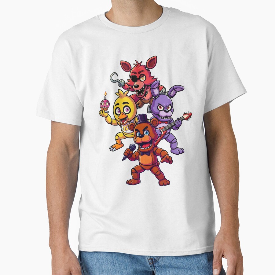 Five Nights At Freddy's Game T-shirt - Image 2