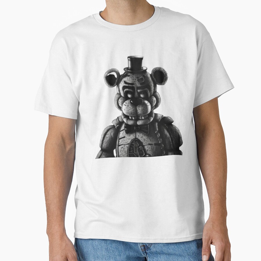 Five Nights At Freddy's Black T-shirt
