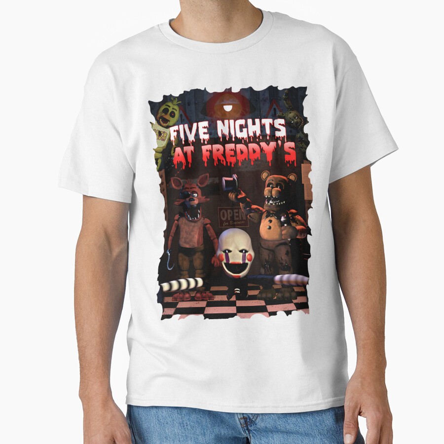 Five Nights At Freddy's Creepy T-shirt - Image 2
