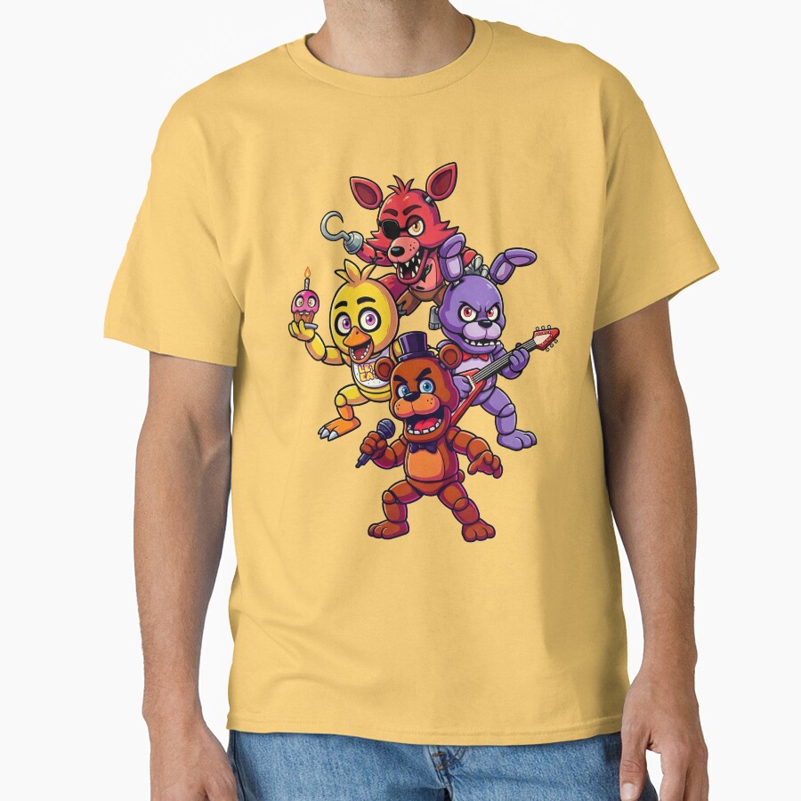 Five Nights At Freddy's Game T-shirt - Image 6