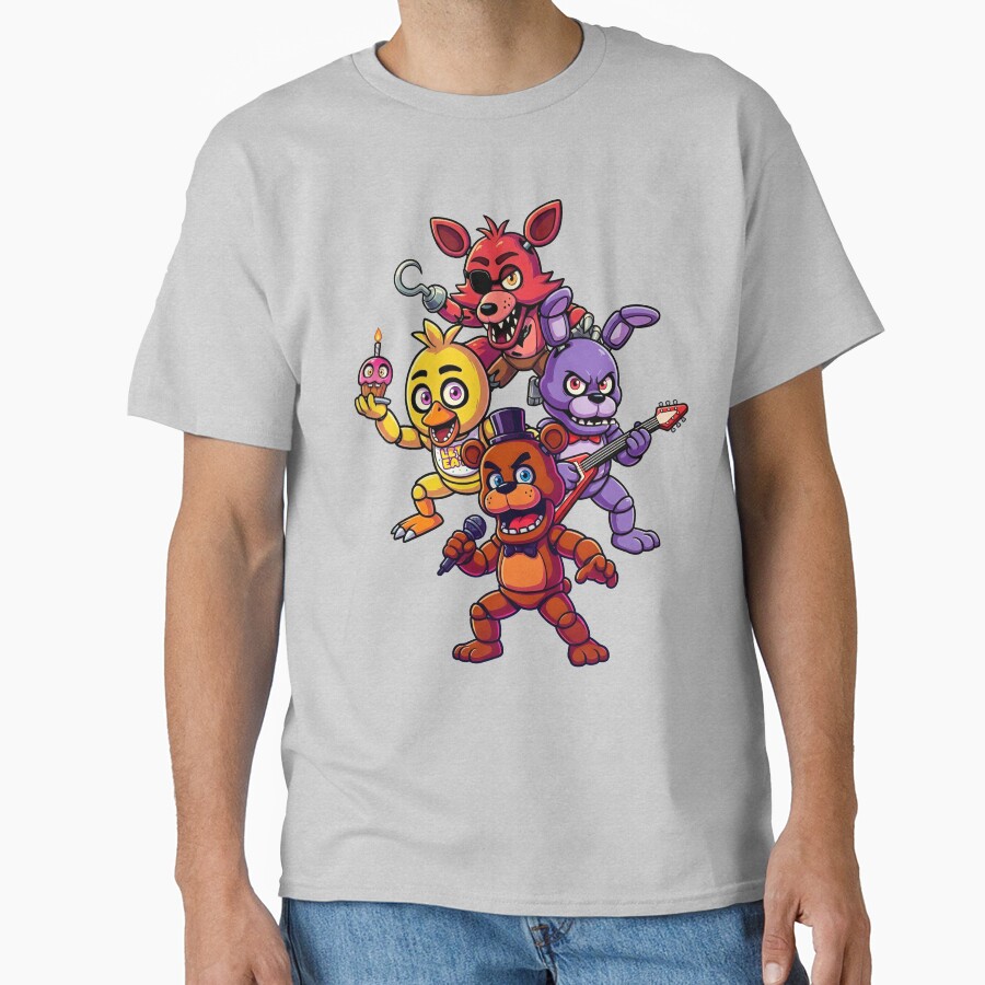 Five Nights At Freddy's Game T-shirt - Image 3