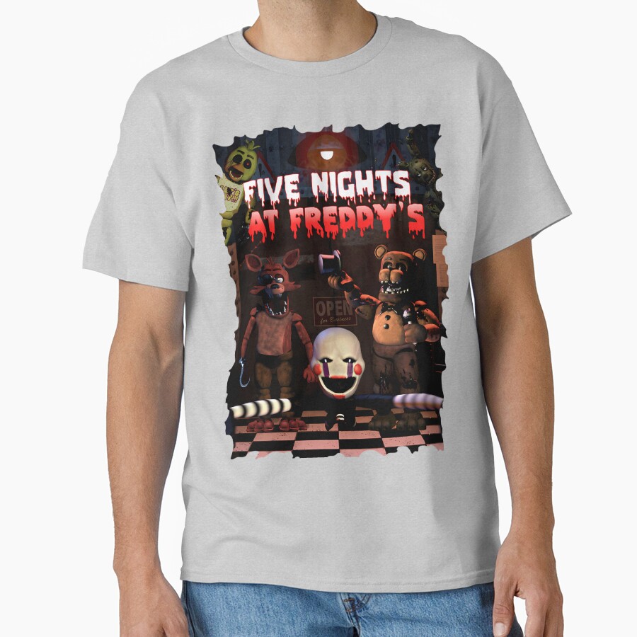 Five Nights At Freddy's Creepy T-shirt - Image 3