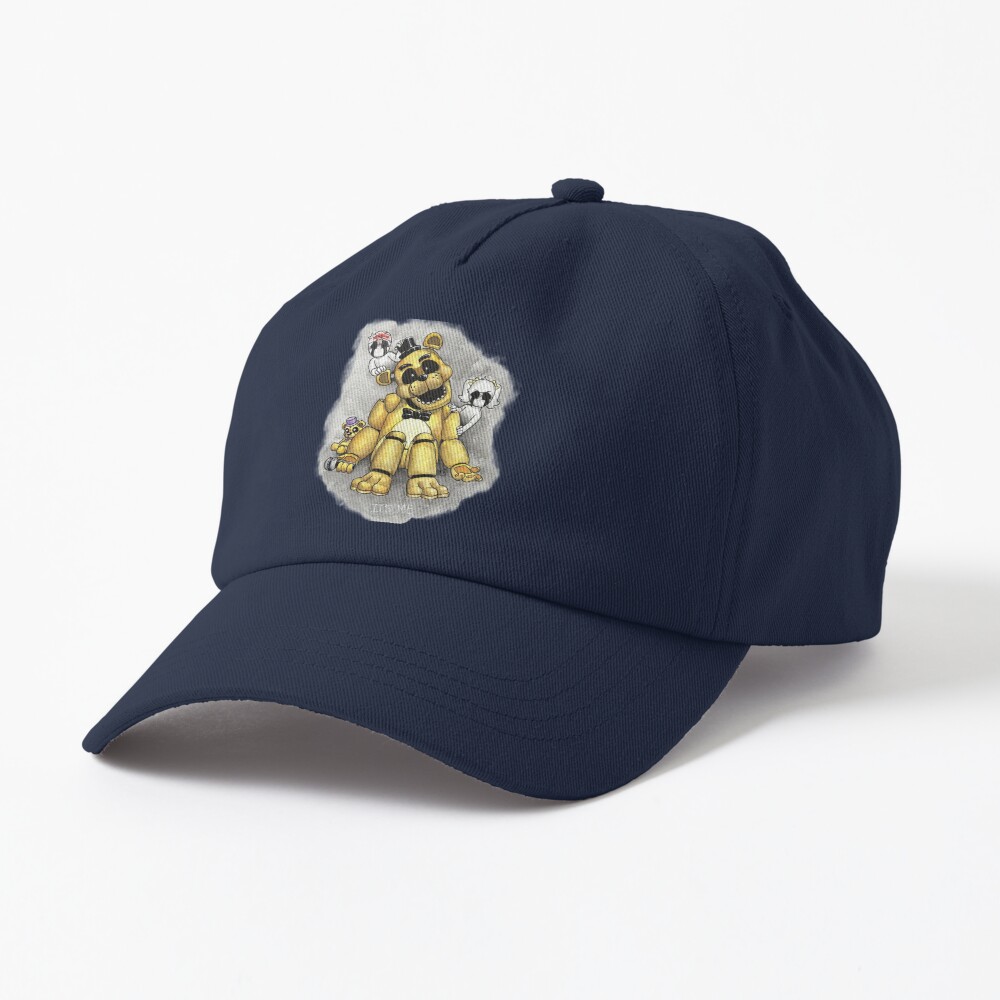 Fnaf Golden Freddy With Ghosts Hat