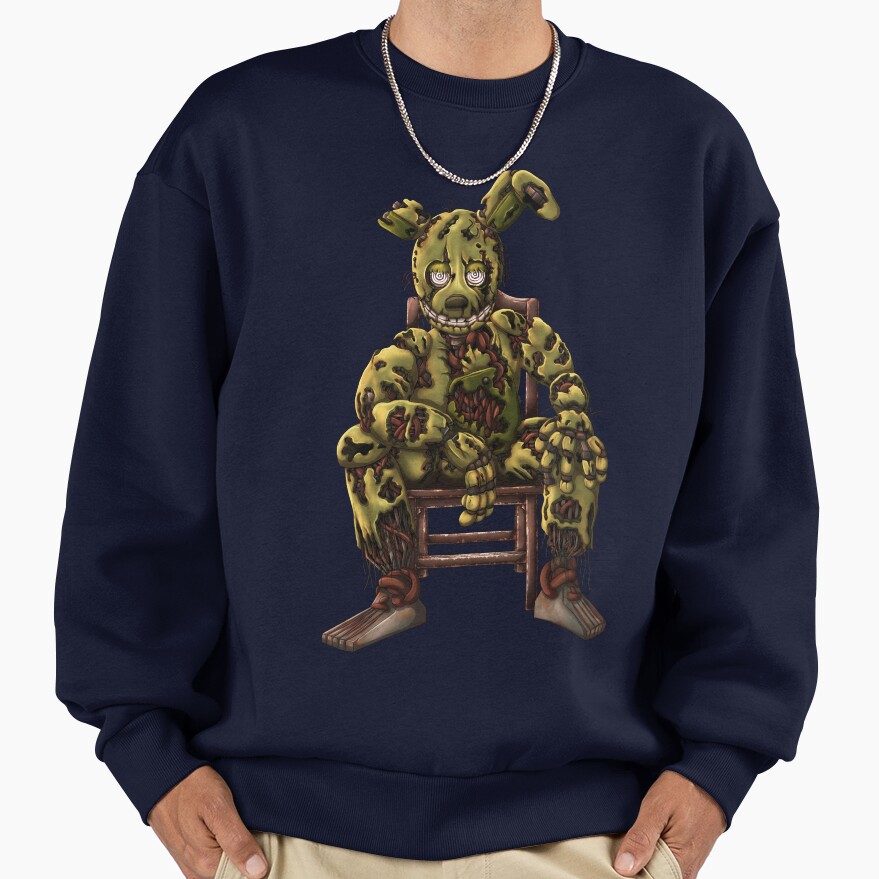 Springtrap Sat In Chair Sweatshirt - Image 5