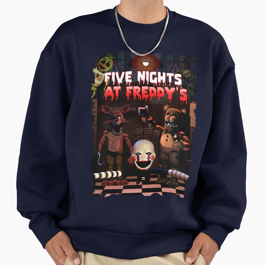 Five Nights At Freddy's Creepy Sweatshirt - Image 5
