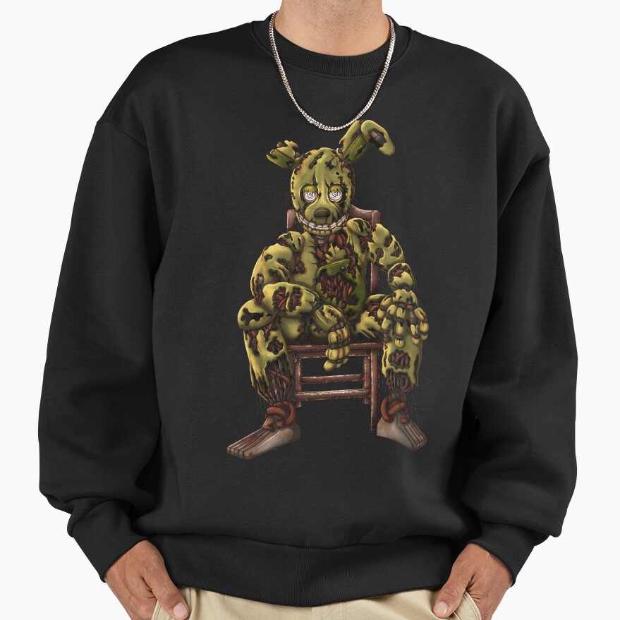 Springtrap Sat In Chair Sweatshirt