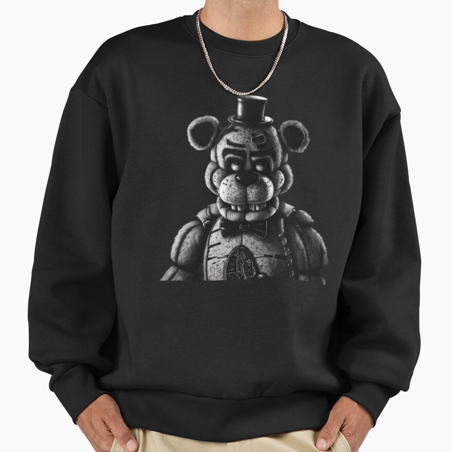 Five Nights At Freddy's Black Sweatshirt - Image 2