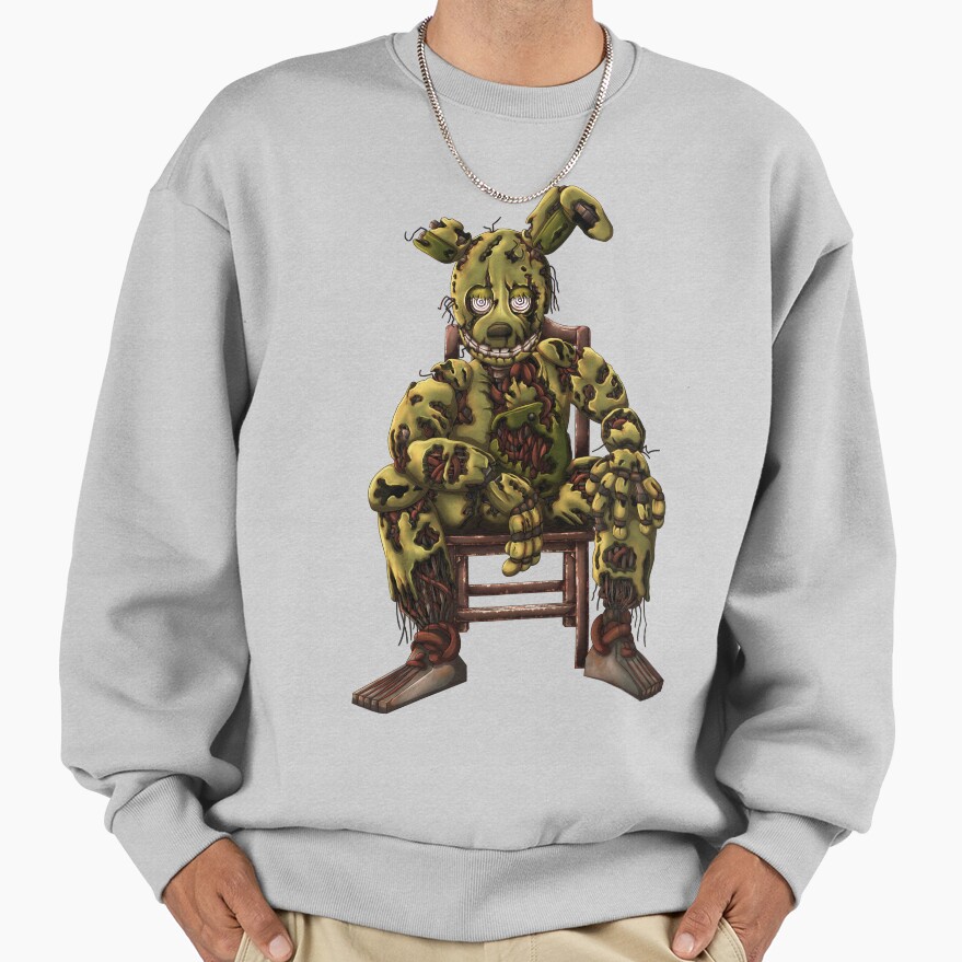 Springtrap Sat In Chair Sweatshirt - Image 4