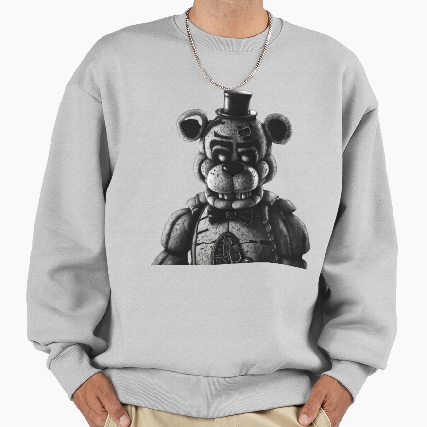 Five Nights At Freddy's Black Sweatshirt - Image 4