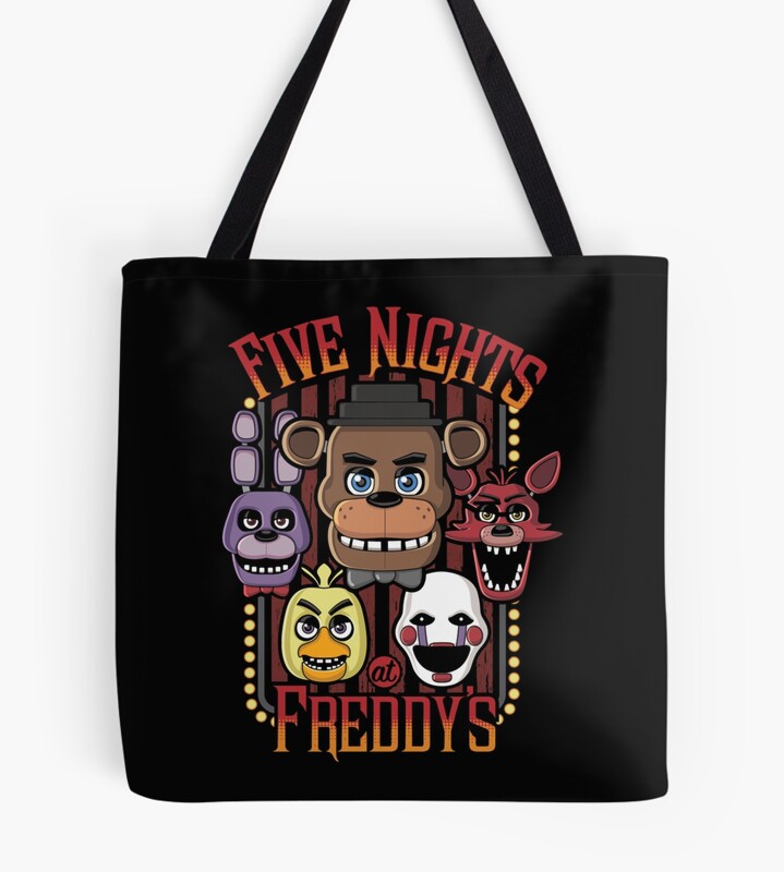 Five Nights At Freddy's Funny Tote Bag