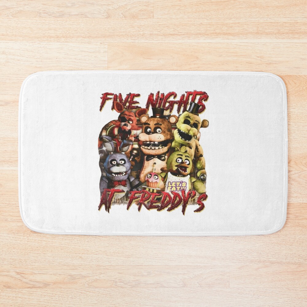 Vintage Gaming Video Movies Game Funny Bath Mat