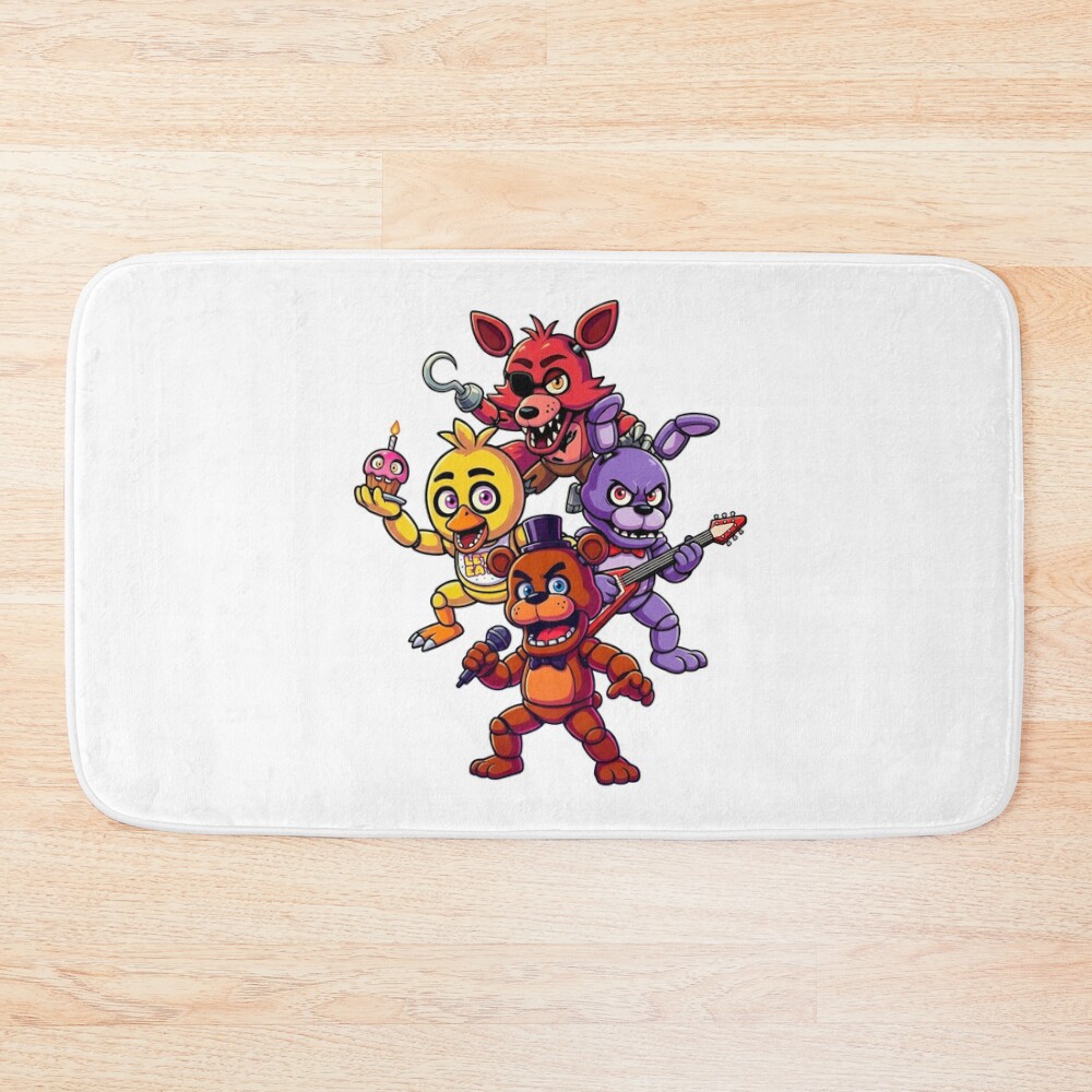 Five Nights At Freddy's Creepy Bath Mat
