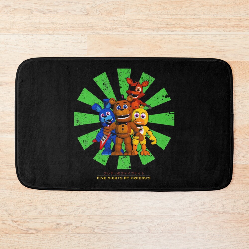 Five Nights At Freddy S Team Bath Mat