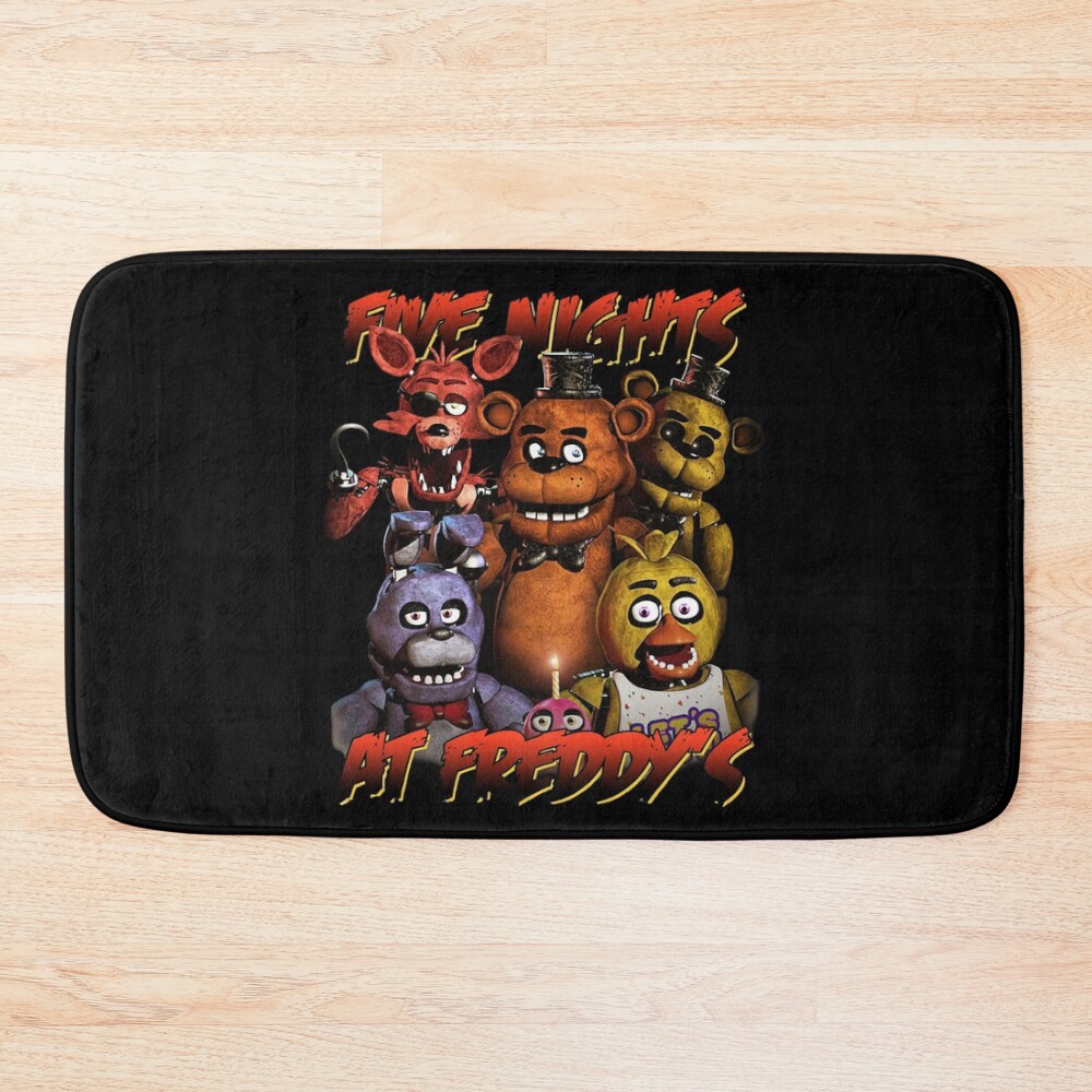 Five Nights At Freddy S Classic Horror Game Bath Mat