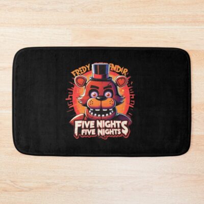 Five Nights At Freddy's  Suspenseful Bath Mat