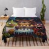 Five Nights At Freddy's Birthday Throw Blanket