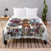 Video Game Vintage Gaming Movies Funny Throw Blanket