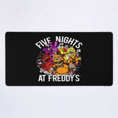 Five Nights At Freddy_s Video Vintage Movies Game Funny Gaming Mouse Pad