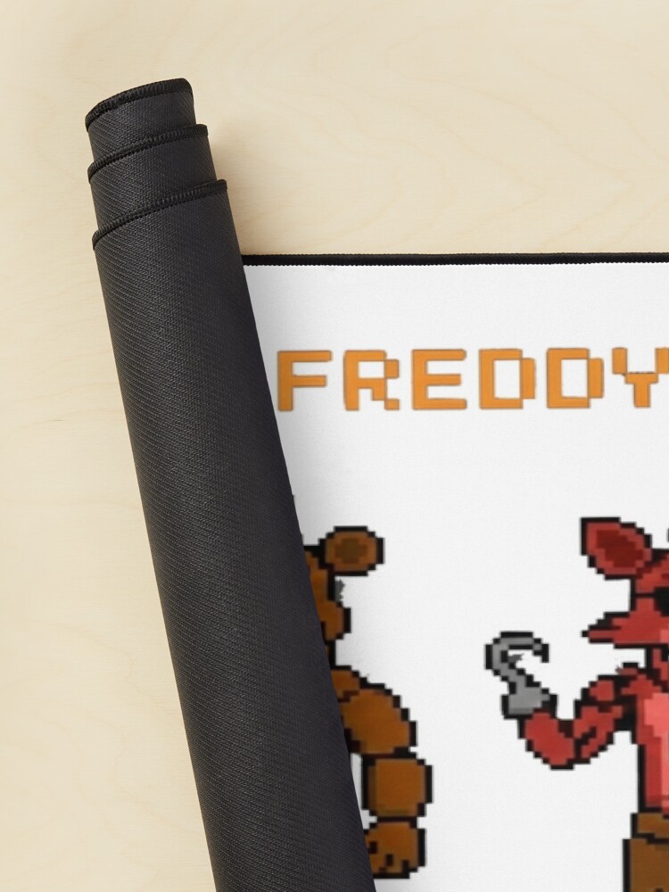 Fnaf Classic Crew 8 Bit Retro Pixel Art Mouse Pad - Image 2