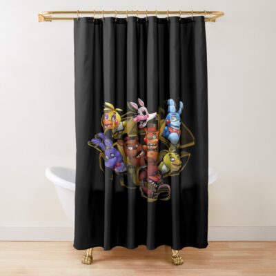 Freddy Fazbear Five Nights At Freddy's Shower Curtain