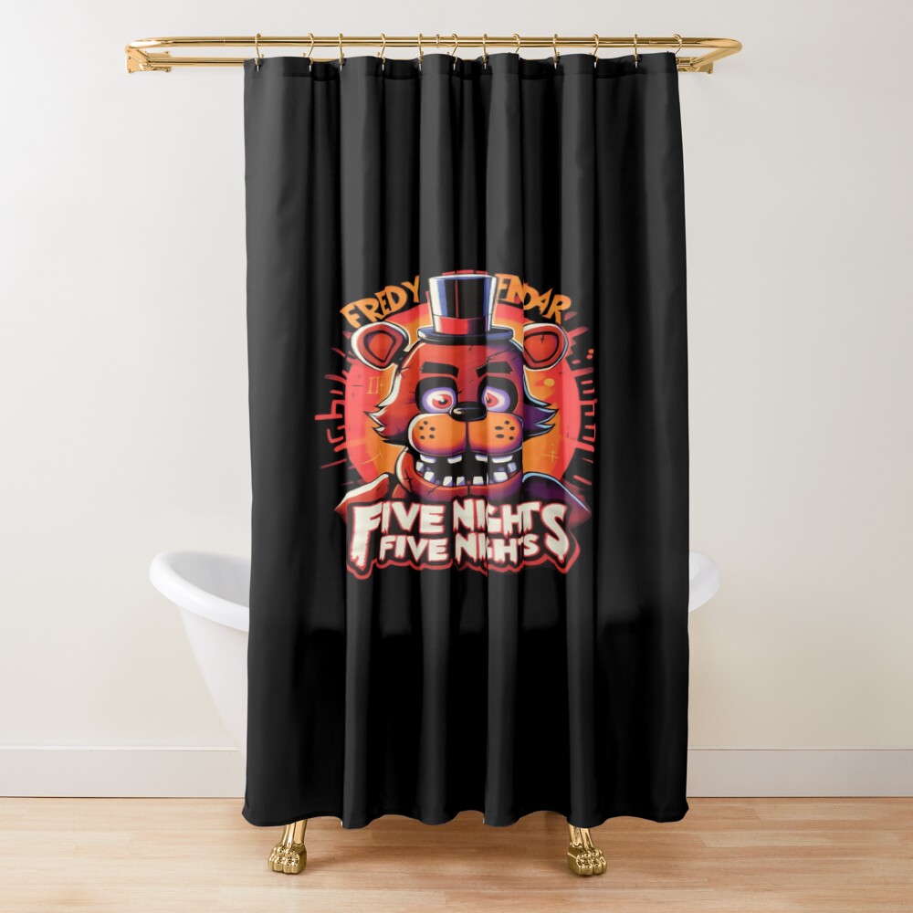 Five Nights At Freddy S Claustrophobic Shower Curtain