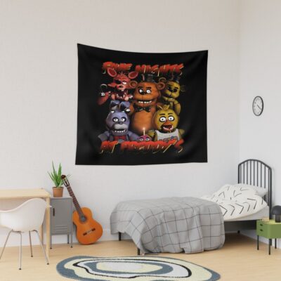 Five Nights At Freddy's Game Tapestry