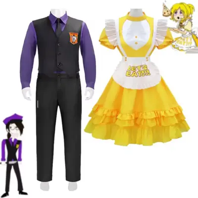 FNaF Purple Guy Halloween Party Clothes
